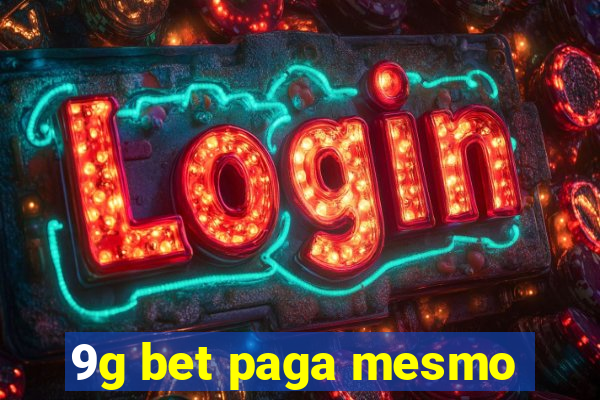 9g bet paga mesmo